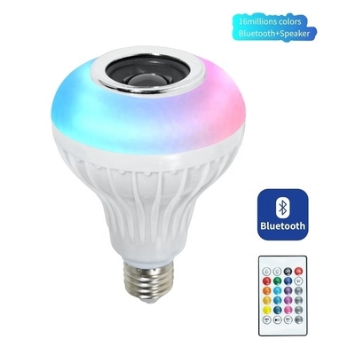 lâmpada de música de LED branco com Bluetooth e controle remoto temperatura de funcionamento -45-50°C