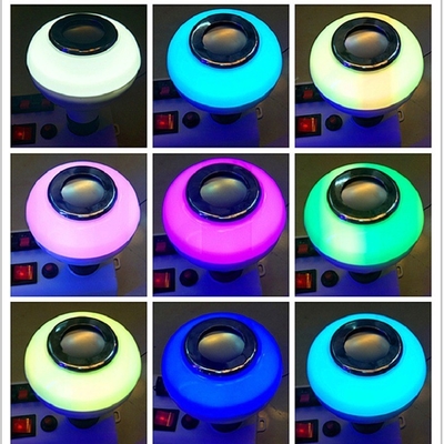 Smart App Led Music Bulb com temperatura RGB W e duração de vida 10000 horas