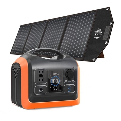 Suporte de carregamento rápido Bateria portátil de 1200w Central de energia com painel solar para o exterior