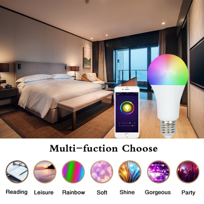 2835 SMD LED Chip Wi-Fi RGB LED Bulb com Tuya App Control e Função Dimmable
