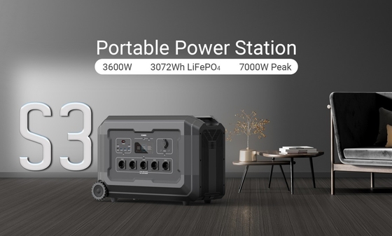 110V-240V Voltagem de saída Gerador solar portátil com aplicativo Wifi Bluetooth para energia solar