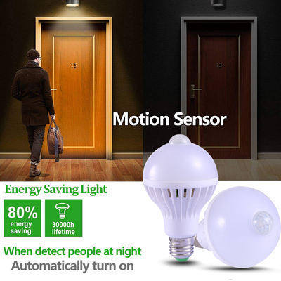 Modo de comutação de sensores de alta luminosidade infravermelho Pir Sensor de movimento lâmpada com lâmpada inteligente