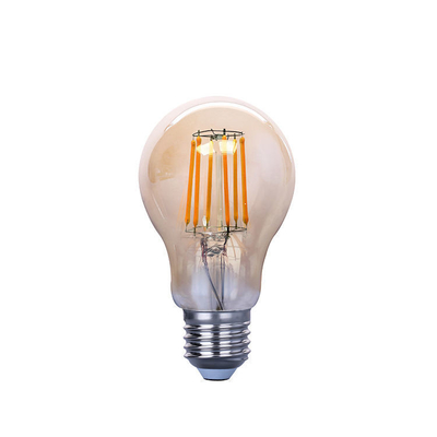 Pc Alumínio 10W A60 Filamento LED Branco Quente Edison lâmpada para 5w 7w 9w 12w Substituição
