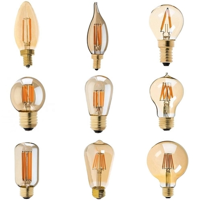 3000-6000K E27 Edison Bulb Led Filamento Lâmpada 220v Filamento A60 Edison Led Bulb Light