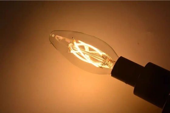 Alta eficiência luminosa E14 lâmpada de vela LED dimmable C35 para melhor renderização de cores