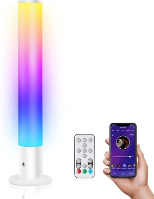 Design Cool Led Mood Light Tuya Wifi Control Dimming Led Table Lamp com RGB Branco