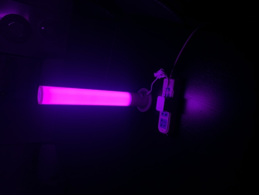 Design Cool Led Mood Light Tuya Wifi Control Dimming Led Table Lamp com RGB Branco